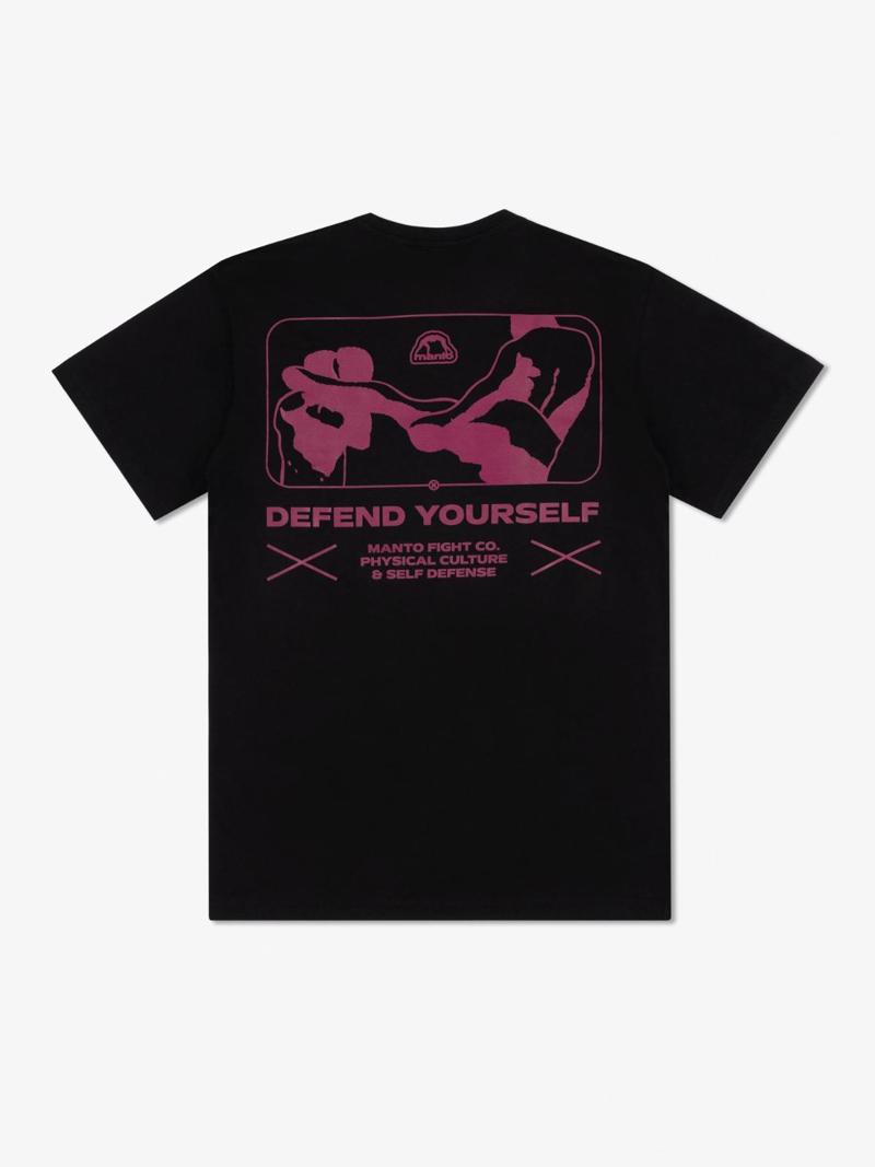 MANTO kicker tshirt- black